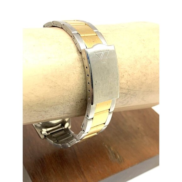 Yema Paris Unisex Watch YE159 Quartz White Dial Two Tone Stainless Steel 36mm - Picture 10 of 14